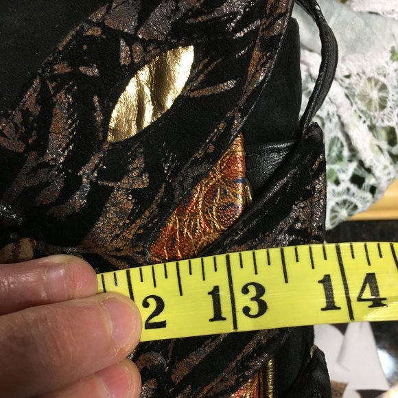 Lucas Lia Leather Handbag, Angel Logo - Crossbody Purse  PRS1 - Picture 10 of 12